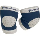 Playshoes Socken Knieschoner rutschhemmend blau