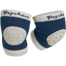 Playshoes Socken Knieschoner rutschhemmend blau