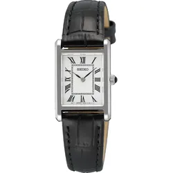 Seiko Klassisch Quarz SWR107P1 - weiß,schwarz - 19,60mm