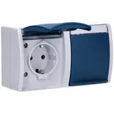 Busch-Jaeger Schuko-Steckdose 20/2 EWN-53 Ocean 2 St.