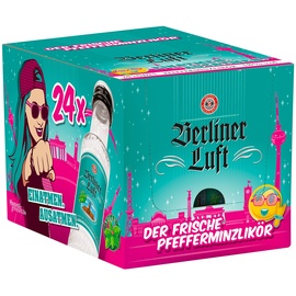 Berliner Luft Der Frische Pfefferminzlikör 18% Vol. 24x0,02l