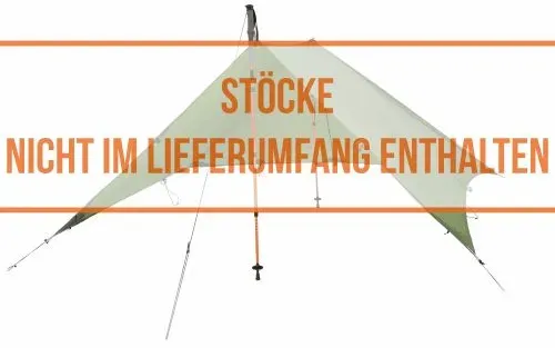 Exped Scout Tarp Extreme (Maße 350 x 290 cm / Gewicht 0,98kg) - STK - green