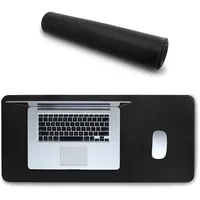 Londo Leder Verlängerter Mouspad, Multifunktionale Schreibtischunterlage - Rutschfesten Unterseite, Glatte Oberfläch