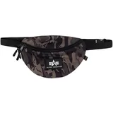 Alpha Industries Rubber Print Waistbag One Size Black / Camo