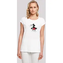 F4NT4STIC T-Shirt Disney Mickey Mouse Classic Vintage Micky Maus in weiß | Gr.: XL
