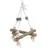 Trixie Natural Living Schaukel am Tau 27 cm Weiß