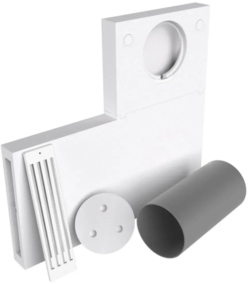 Kermi Y3502000027K x-well Laibungseinsatz dB+ für standard Laibungselement