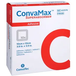 Convamax Superabsorber adhäsiv 10x10 cm