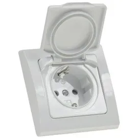 ChiliTec Gartensteckdose IP44 Weiß 2 St.