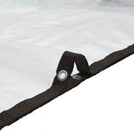 vidaXL Pflanzenabdeckung mit Ösen 1x3 m Polyethylen