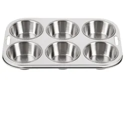 Vogue tiefes Muffinblech 6 Muffins