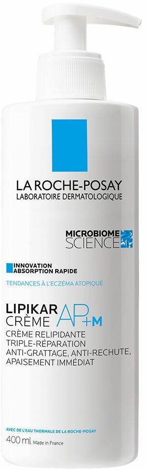 LA ROCHE POSAY LIPIKAR Crème AP+ M 400 ml crème pour la peau