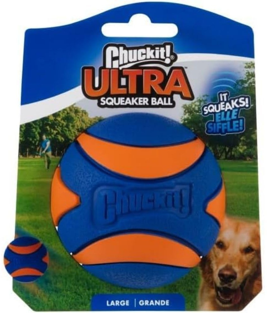 Chuckit! CH52069 Ultra Squeaker Ball Large 1-er Pack