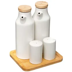 Öl-/Essig-Set in Ceramics + Salt and Pepper Parks