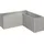 Biohort Belvedere Midi L150 152 x 152 x 61 cm quarzgrau-metallic