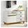 vidaXL Sitzbank ASKIM Weiß 100 x 39 x 62 cm