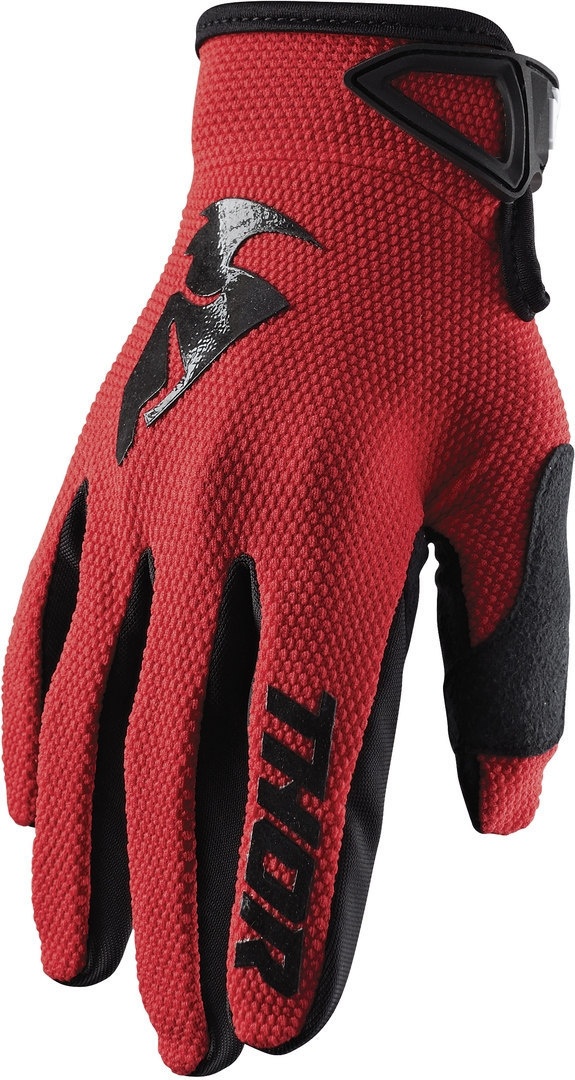 Thor Sector Motorcross handschoenen, rood, S