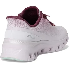 SKECHERS Arch Fit Glide-Step Pro Damen Lavender Mesh/Burgandy Trim 38
