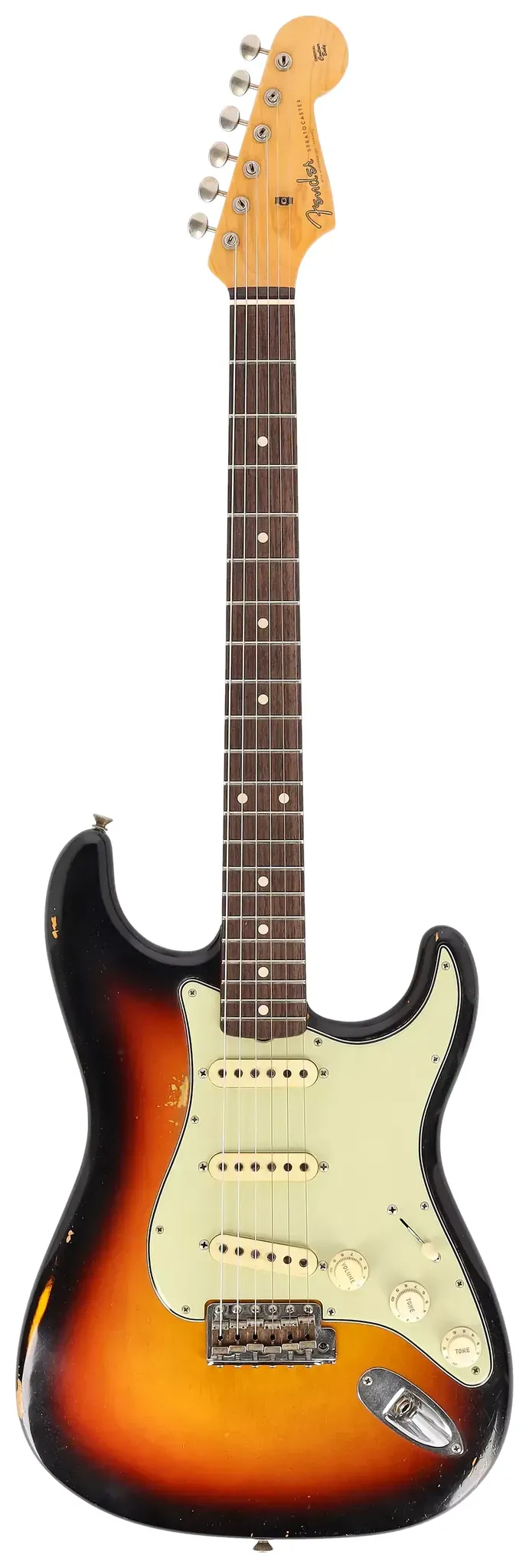 Fender Custom Shop 1960 Stratocaster JRN 3TSB MBAH Masterbuilt Andy Hicks #AH027... - E-Gitarre