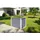 Weka Hochbeet Modular 98 x 69 x 69 cm Grau