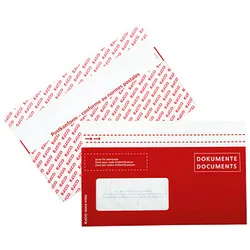 ELCO Lieferscheintaschen Quick Vitro Papier DIN lang 250 St.