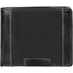 Geldbörse CHIEMSEE "BIRMA", schwarz, Leder, vintage, casual, Kleinlederwaren, echt Leder