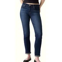 Levi's Mid Rise Boyfriend Jeans, Lapis Gem, Mittel, 25W 27L