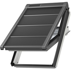 VELUX INTEGRA® Solar-Hitzeschutz-Markise Verdunkelung SSS, 94x98 cm (PK04), Aluminiumschiene,GGU,Solar,VELUX