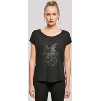 F4NT4STIC Long Cut T-Shirt Harry Potter Dragon Line Art