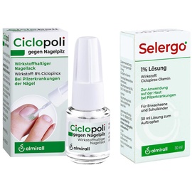 Ciclopoli gegen Nagelpilz (6.6 ml) + Selergo 1% g)