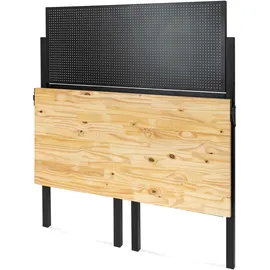 Rikta Werkbank schwarz, Metall