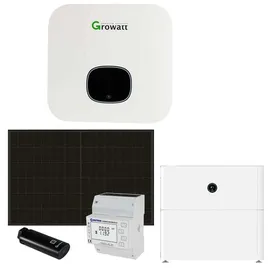 Growatt 9kWp Glas Glas Module 440 W inkl. 5 kWh Speicher