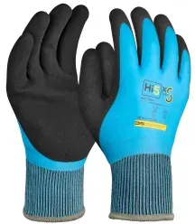 Hi5 X Super S Winterhandschuhe, blau/schwarz HI523-11 , 1 Karton = 120 Paar, Größe 11