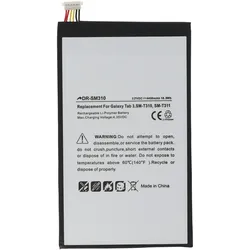AccuCell Akku passend für den Samsung Galaxy Tab 3 8.0 Akku SM-T310, SM-T311, SM-T315, SM-T320