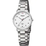 REGENT Damen Armbanduhr Analog Metallarmband D2URGM2304 - Silber