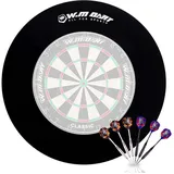 Win.Max Dart Catchring Surround Auffangring Dartscheibe 450 mm Schwarz