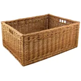 Backideen Regalkorb rechteckig, braun, T 45cm x B 60cm x H 25cm