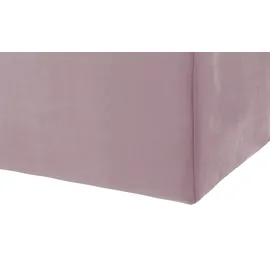 Nehl Schlafsessel Solino Velours 85 x 85 x 102 cm Rosa/Pink mit Schlaffunktion