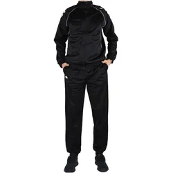 Kappa Ephraim Training Suit, Herren, Fußball, Trainingsanzug, schwarz S