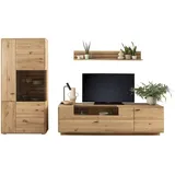 MCA Furniture MCA Wohnwand Girona Holz Braun Eiche