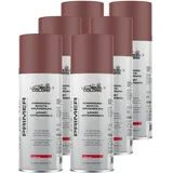 COLORS Korrosionsschutzgrundierung Sprühlack rotbraun 6er Set - 400ml Spraydose