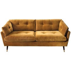 2-Sitzer-Sofa Japan in Gelb
