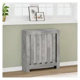 vidaXL Heizkörperverkleidung Betongrau 78x20x82 cm