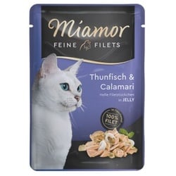 Miamor Feine Filets in Jelly Thunfisch & Calamari 48x100 g