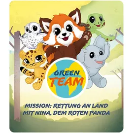 Tonies Hörspielfigur Green Team Rettung an Land mit Nina dem roten Panda grün