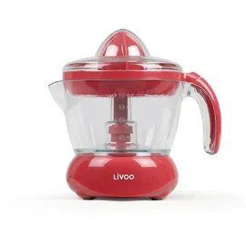 LIVOO Dod131rc Elektrische Zitruspresse rot