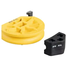 Rems Biegesegment und Gleitstück Größe: 18,14U,15Umm 3/8'' Radius: 70mm