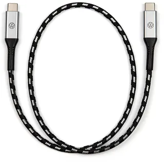 Volkswagen Anschlusskabel USB-C auf USB-C, Premium 50 cm 000051446CB