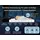 Betten-ABC HR Blue 100 x 200 cm mittelfest