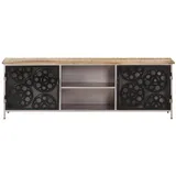 vidaXL TV-Schrank 120x30x40 cm Raues Mangoholz